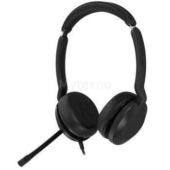 Проводные наушники Jabra Evolve2 30 USB-C MS Stereo черный