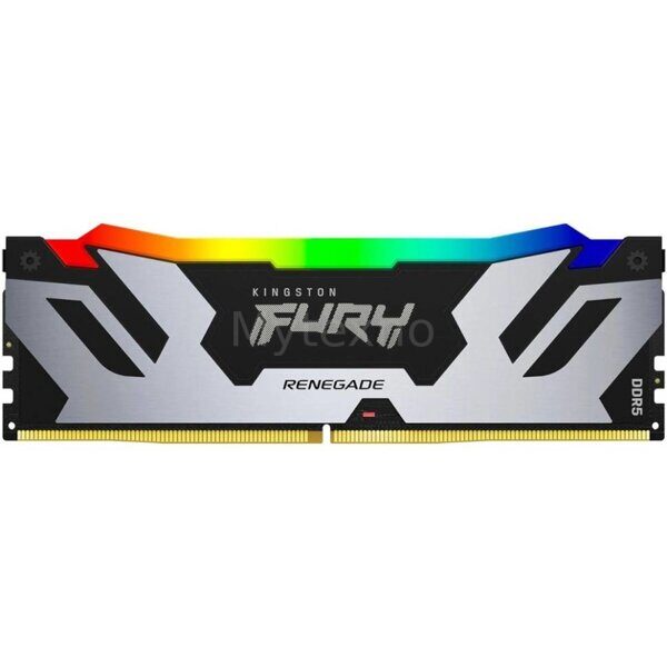 Оперативная память 16 Gb 8000 MHz Kingston FURY Renegade RGB XMP Silver/Black (KF580C38RSA-16)