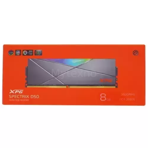 Оперативнаяпамять8Gb3600MHzADATAXPGSPECTRIXD50RGB(AX4U36008G18I-ST50)_3