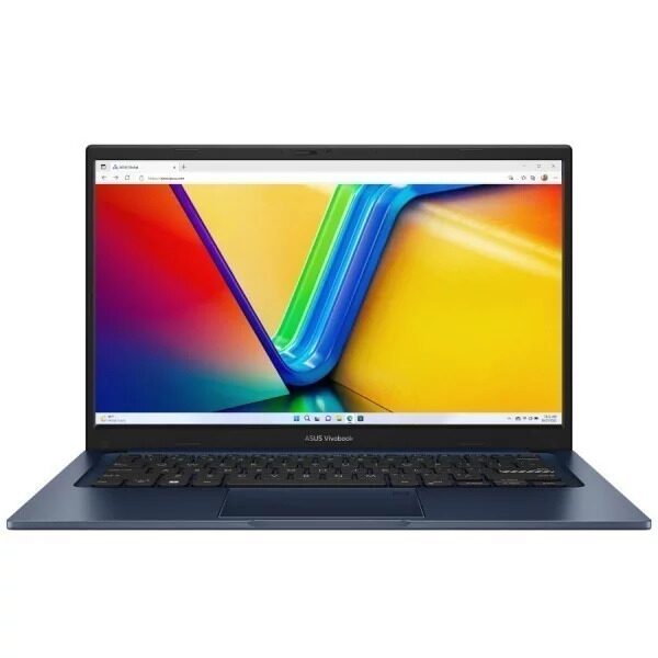 ASUS VivoBook X1404VA-EB392 Intel Core i5 1335U 1300MHz/14/1920x1080/16GB/512GB SSD/Intel Iris Xe Graphics/Wi-Fi/Bluetooth/Без ОС (90NB10I1-M00CB0) Blue