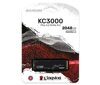 Kingston 2TB M.2 PCIe Gen4 NVMe KC3000 / SKC3000D/2048G
