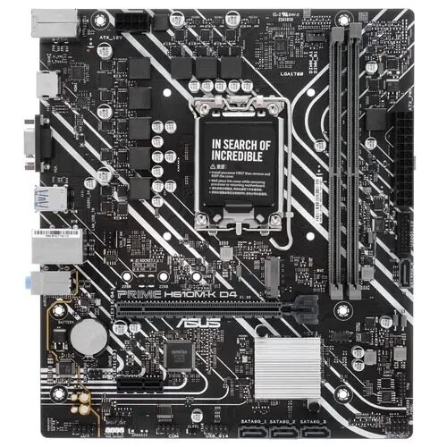 Материнская плата ASUS PRIME H610M-K D4 90MB1A10-M0EAY0