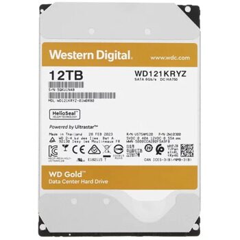 12 ТБ Жесткий диск WD Gold  [WD121KRYZ]