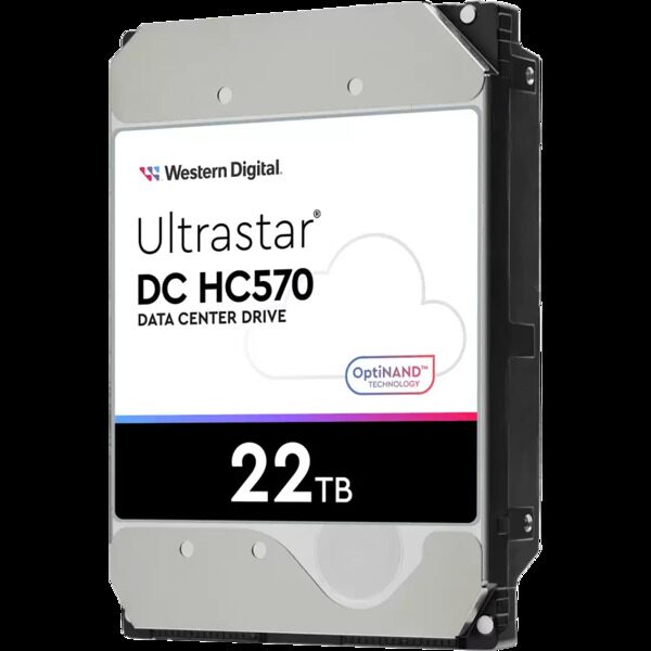 Жёсткий диск 22Tb SAS WD Ultrastar DC HC570 (0F48052)