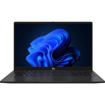 Ноутбук iRU Strato 15ALI Intel Core i3 1215U 1200MHz/15.6/1920x1080/8GB/256GB SSD/Intel UHD Graphics/Wi-Fi/Bluetooth/Windows 11 Pro (2059106) Black