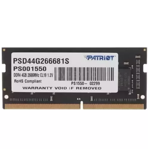 Оперативнаяпамять4Gb2666MHzPATRIOTSL(PSD44G266681S)_1