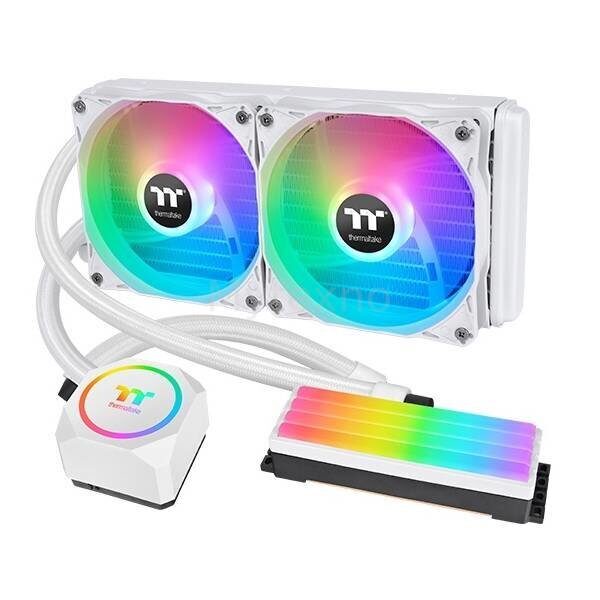 Система жидкостного охлаждения для процессора/оперативной памяти Thermaltake Floe RC 240 CL-W330-PL12WT-A