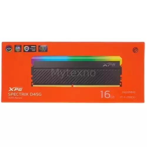 Оперативнаяпамять16Gb3600MHzADATAXPGSPECTRIXD45GRGBBlack(AX4U360016G18I-CBKD45G)_4