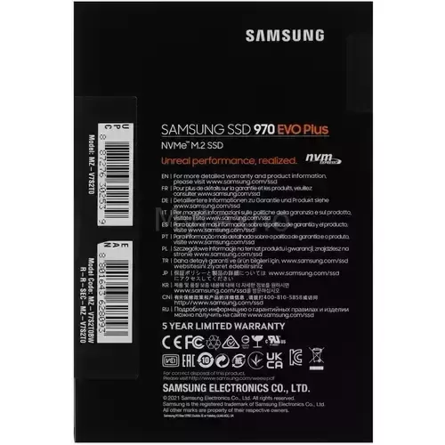 ТвердотельныйнакопительSamsung2000Gb970EVOPLUSMZ-V7S2T0BW_5