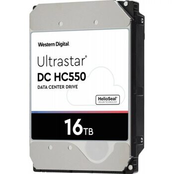 Жёсткий диск 16Tb SATA-III WD Ultrastar HC550 (0F38462/0F38466/0F61005)