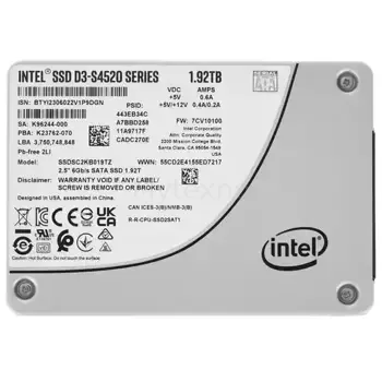 Твердотельный накопитель Intel 1920 Gb DC D3-S4520 SSDSC2KB019TZ01