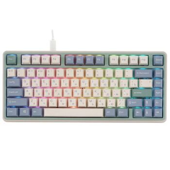 Клавиатура проводная + беспроводная Varmilo VXT81 Eucalyptus [A59A046D4A5A06A051/D]