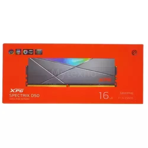 Оперативнаяпамять16Gb3200MHzADATAXPGSPECTRIXD50GreyRGB(AX4U320016G16A-ST50)_4