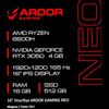 16 Ноутбук ARDOR GAMING NEO G16-R5ND312 черный [G16-R5ND312]