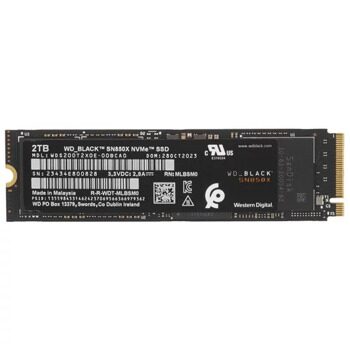 2000 ГБ M.2 NVMe накопитель WD Black SN850X  [WDS200T2X0E]