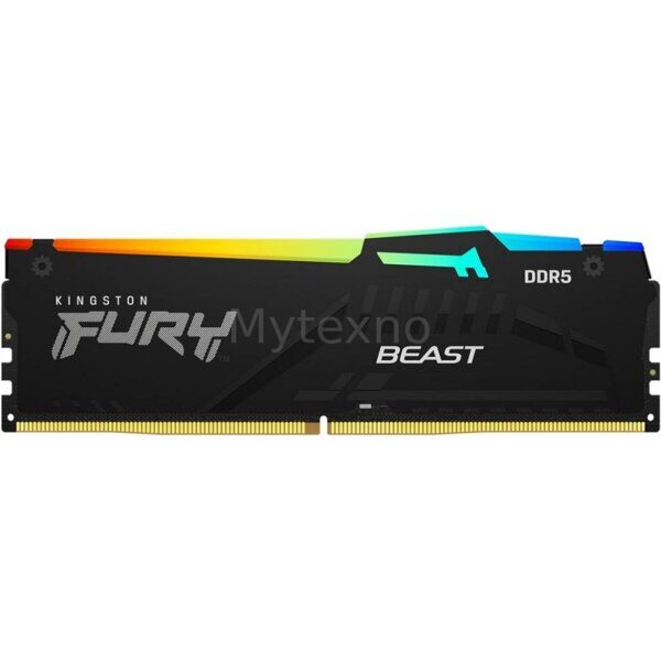 Оперативная память 16 Gb 6000 MHz Kingston FURY Beast RGB Black (KF560C40BBA-16)