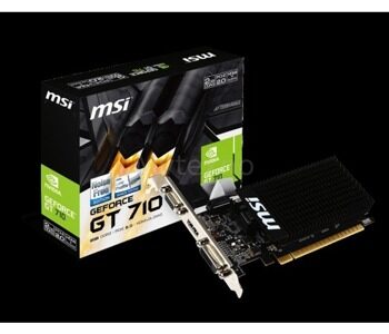 MSI GeForce GT 710 Low Profile 2GB DDR3 / GT 710 2GD3H LP