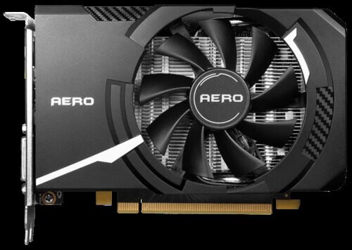 Видеокарта MSI GeForce RTX 3050 AERO ITX OCV1  [RTX3050AEROITX8GOCV1]