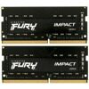 Оперативная память SODIMM Kingston FURY Impact [KF432S20IBK2/16] 16 ГБ