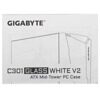 Компьютерный корпус Gigabyte C301 Glass TG White GB-C301GW