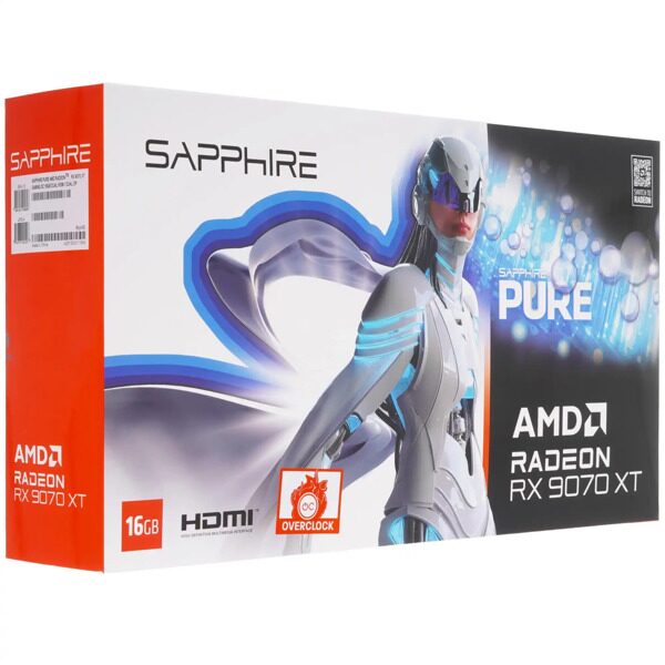 Sapphire AMD Radeon RX 9070 XT PURE GAMING Mytexno P11