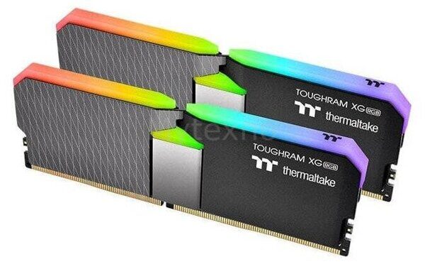 Оперативная память 16 Gb 4400 MHz Thermaltake TOUGHRAM XG RGB Black (R016D408GX2-4400C19A)