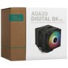 Кулер для процессора DEEPCOOL AG620 DIGITAL BK ARGB  [R-AG620-BKADMN-G-2]