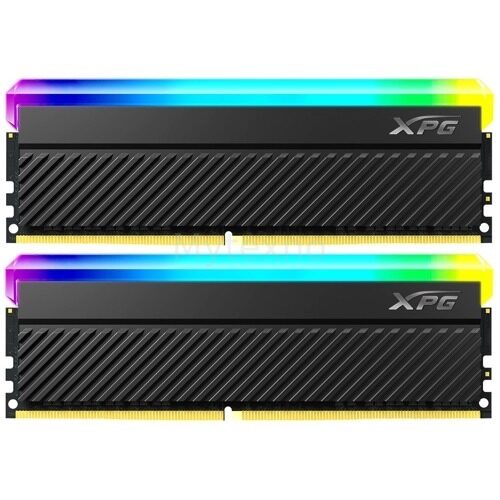 Оперативная память 16 Gb 3600 MHz ADATA GAMMIX D45G RGB Black (AX4U36008G18I-DCBKD45G)