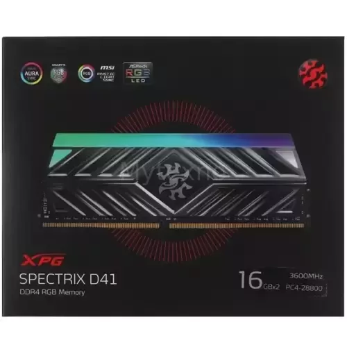 Оперативнаяпамять32Gb3600MHzADATAXPGSPECTRIXD41RGB(AX4U360016G18I-DT41)_4