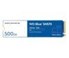 WD 500GB M.2 PCIe NVMe синий SN570 / WDS500G3B0C