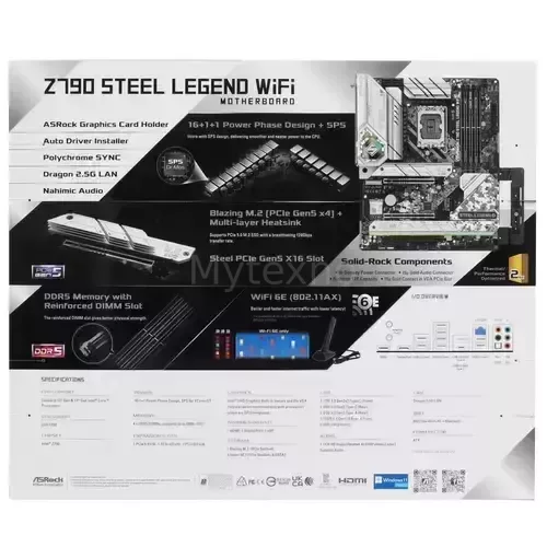 МатеринскаяплатаASRockZ790STEELLEGENDWIFI_8