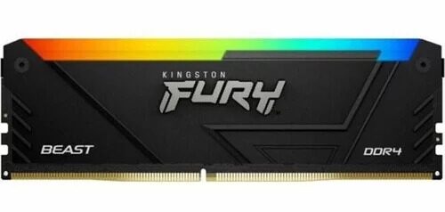 Оперативная память Kingston FURY Beast Black RGB [KF426C16BB12A/16] 16 ГБ