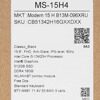 15.6 Ноутбук MSI Modern 15 H B13M-096XRU черный [9S7-15H411-096]
