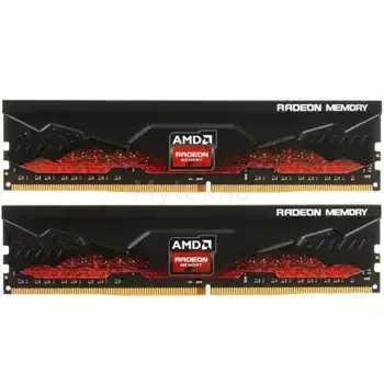 Оперативная память 16 Gb 3200 MHz AMD R9 GAMERS SERIES Black (R9S416G3206U2K)