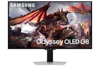 31.5 Монитор Samsung Odyssey OLED G8 G80SD серебристый [LS32DG800SIXCI]