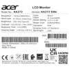 27 Монитор Acer KA272E0BI черный [UM.HX2EE.034]