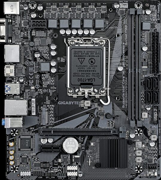 Материнская плата Gigabyte H610M S2H V3 DDR4