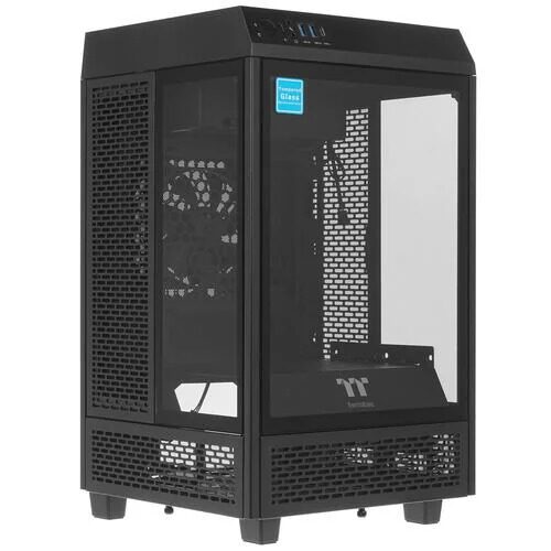 Корпус Thermaltake The Tower 100 [CA-1R3-00S1WN-00] черный