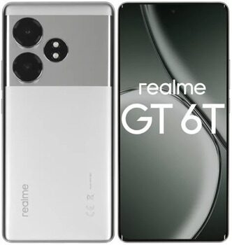 6.78" Смартфон realme GT 6T 256 ГБ серебристый