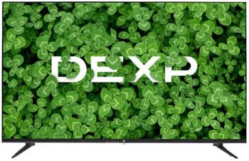 43" (108 см) LED-телевизор DEXP 43UHG1 черный