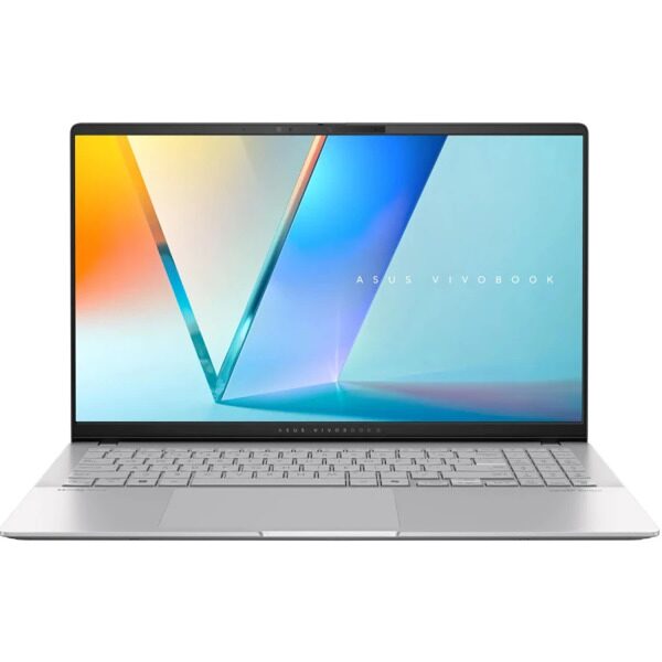 ASUS Vivobook S 15 OLED S5507QA-MA052W Qualcomm Snapdragon X Elite X1E 78 100 3400MHz/15.6/2880х1620/32GB/1024GB SSD/Qualcomm Adreno/Wi-Fi/Bluetooth/Windows 11 Home (90NB14Q2-M00630) Silver