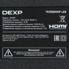 32 (81 см) LED-телевизор DEXP 32HEW черный