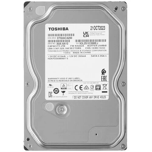 2 ТБ Жесткий диск Toshiba DT02  [DT02ACA200]