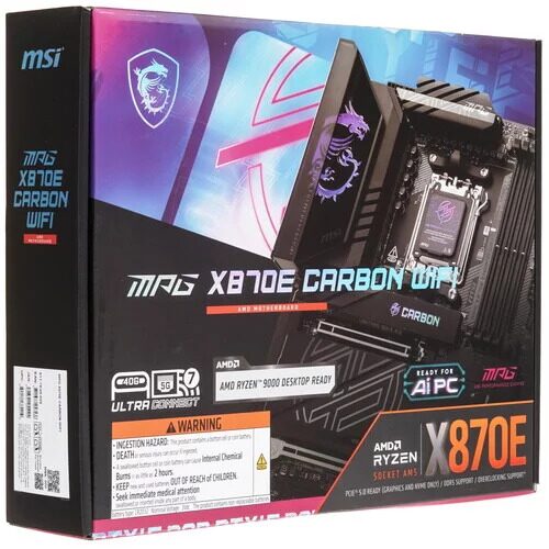 Материнская плата MSI MPG X870E CARBON WIFI