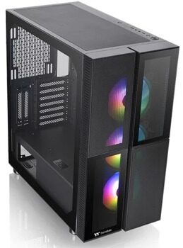 Корпус Thermaltake Versa T26 TG ARGB [CA-1W1-00M1WN-01] черный