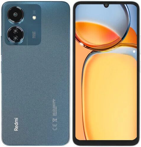6.74 Смартфон Xiaomi Redmi 13C 128 ГБ синий