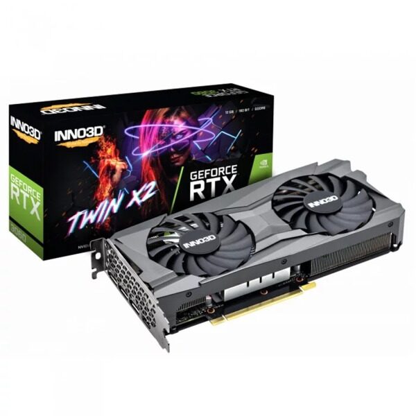 Видеокарта INNO3D (N30602-12D6-119032AH) GeForce RTX 3060 12GB TWIN X2