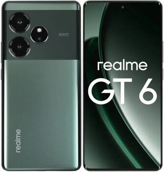 6.78" Смартфон realme GT 6 256 ГБ зеленый