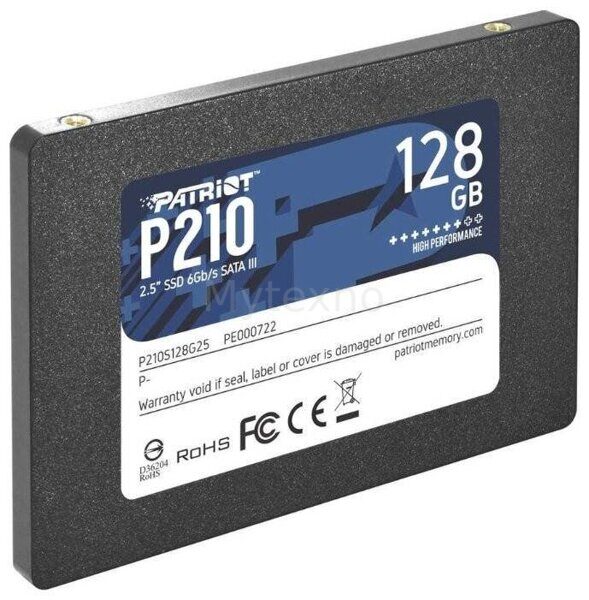 ТвердотельныйнакопительPatriot128GbP210S128G25_2