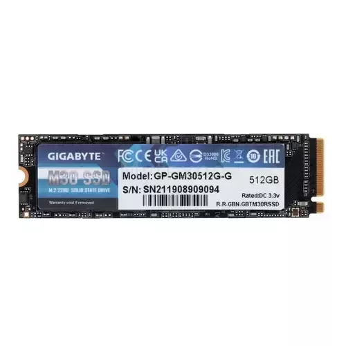 Твердотельный накопитель Gigabyte 512 Gb M30 GP-GM30512G-G